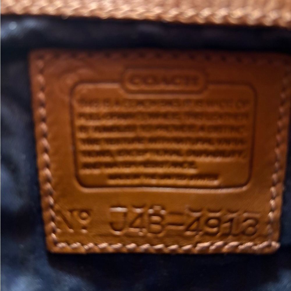 NWT Coach Mini Vintage Sonoma Pouch - Picture 8 of 11